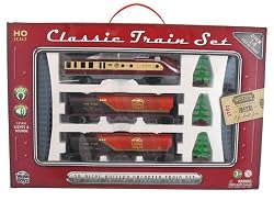 WowToyz Classic Train Set - Diesel Engine with Tankers