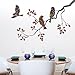 My Wonderful Walls Birds and Branch Decal Wall Sticker (Direction: Up on Right)
