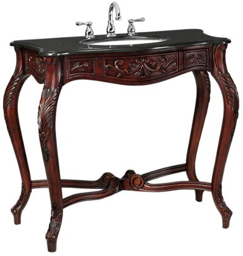 Fontini Vanity 34.5Hx38W ANTIQUE BROWN