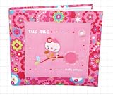 Baby Photo Album. 25x22cm. 10"x 9" aprox. Kids Keepsakes. Chip Chip Collection.