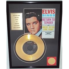 Elvis Presley - "Return To Sender" Goldene Schallplatte