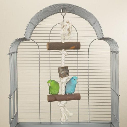 Brainy Bird Natural Knots Toy Pure Perch