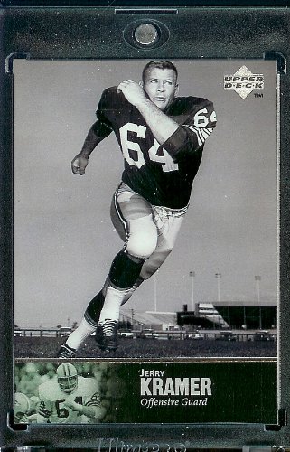 1997 Upper Deck Legends # 127 Jerry Kramer Green Bay Packers Football Card - Mint !!