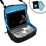 In-Car 7-10 Portable DVD Player Case for RCA / SONY / TOSHIBA Systems and More (Player not included) * Includes Micro Fiber Cleaning Cloth and Accessory Bag