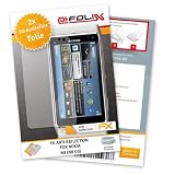 atFoliX FX-Antireflex Displayschutzfolie für Nokia N8 (N8-00) (2-er Pack) - Displayschutz antireflektierend! Höchste Qualität - Made in Germany!