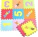 Bigood(Tm) Eva Foam Baby Crawling Assembled Puzzle Play Mat 10 Pcs Number RS.4199.00