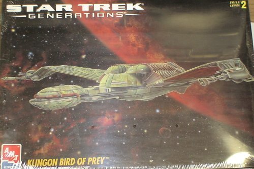 AMT STAR TREK GENERATIONS KLINGON BIRD OF PREY MODEL KIT MIB by Star Trek