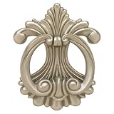 Fleur-de-Lis Door Knocker - Satin Nickel
