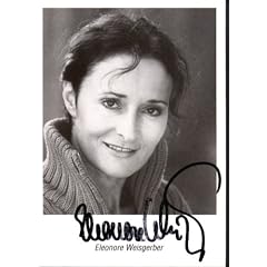 Autogrammkarte Eleonore Weisgerber, signiert
