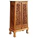 EXP Handmade Asian Furniture - 50" Bamboo Forest Storage Cabinet - Natural Finish