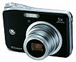 GE A1050-BK 10MP Digital Camera with 5X Optical Zoom and 2.5 Inch LCD with Auto Brightness- Black