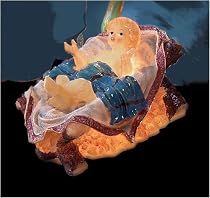 23" Baby Jesus Outdoor Lighted Nativity Figure