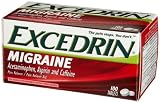 Search : Excedrin Regular Strength Pain Reliever, Migraine, 100-Count Tablets (Pack of 2)