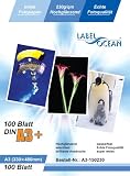 100 Sheets A3 Plus 330x480mm 230gm² Photo Paper Very Glossy And Waterproof Photo Paper Compatible With All Current Ink Jet And Photo Printers