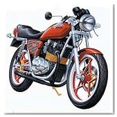 1/12 ���̐_�l ( �J�X�^���o�C�N ) No.1 GS400E