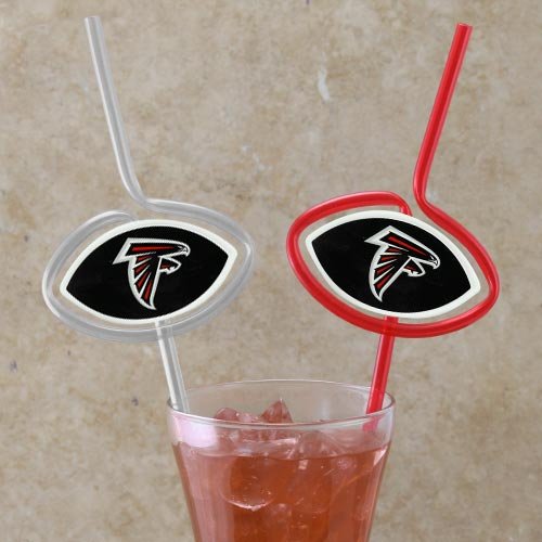 NFL Atlanta Falcons Six Pack Team Sip Sport Straws