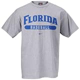 Nike Florida Gators Ash Baseball T-shirt