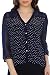 Colors Couture Navy Polka Dot on Women