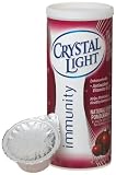 Crystal Light Immunity Natural Cherry Pomegranate, 2.2-Ounce Canister (Pack of 6)