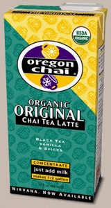 Oregon Chai Organic Original Single Flavor Case (Twelve 32 oz Cartons) by Oregon Chai