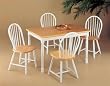 Natural White 5 Piece Dining Set By Coaster Furniture