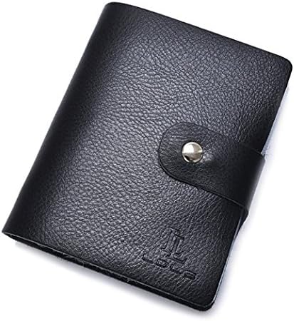 Wonder Wallet - Amazing Slim RFID Wallets As Seen on TV, Black Leather