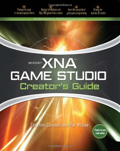 Cover image : Microsoft Xna Game Studio Express Creator's Guide