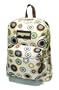 JanSport SuperBreak Backpack (Shell Tan Circle in Circle)