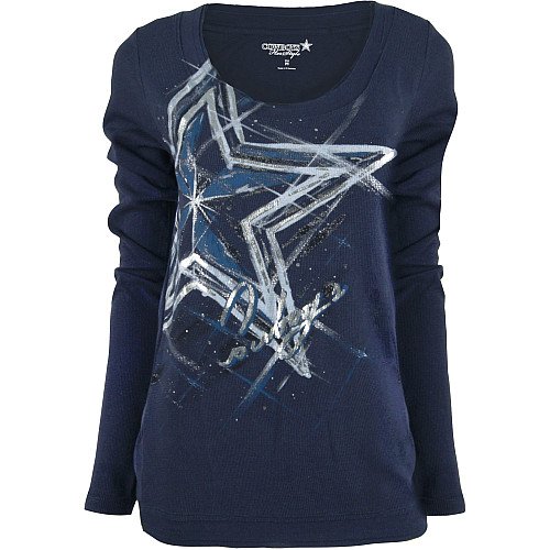 Dallas Cowboys Women's Edith Long Sleeve Thermal Top Medium