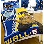 Wall E Disney Pixar Blue Single Duvet GLOW IN THE DARK