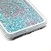NSSTAR Fashion Creative Design Flowing Liquid Floating Luxury Bling Glitter Sparkle Love Heart Hard Case for Apple iPhone 6S, iPhone 6 - Love Blue Pattern
