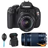 Canon EOS Rebel T3 12.2 MP CMOS Digital SLR with 18-55mm IS II Lens and EOS ....
