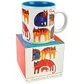 Laurel Burch Mug-Fantastic Feline