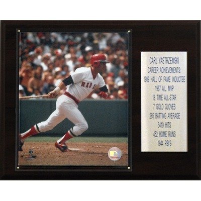 MLB Boston Red Sox Carl Yastrzemski Career Stat Plaque