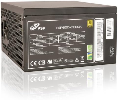 PSU Fortron FSP650-80EGN 650W 80 Plus Active PFC bulk