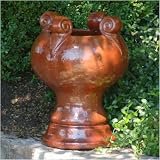 Alfresco Home 36-0166 Valuta Planter in Rosso