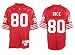 Jerry Rice San Francisco 49ers Adult 1990 NFL Replithentic Throwback Football Jersey By Reebok (XXL=54)