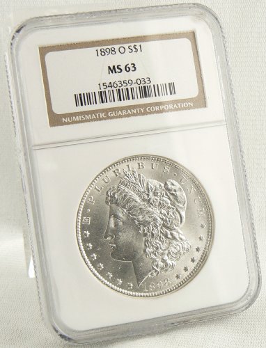 1898-O MORGAN SILVER DOLLAR NGC MS 63 #1546359-033-image