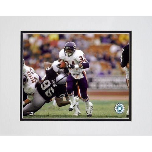 Photo File Chicago Bears Walter Payton Action Matted Photo