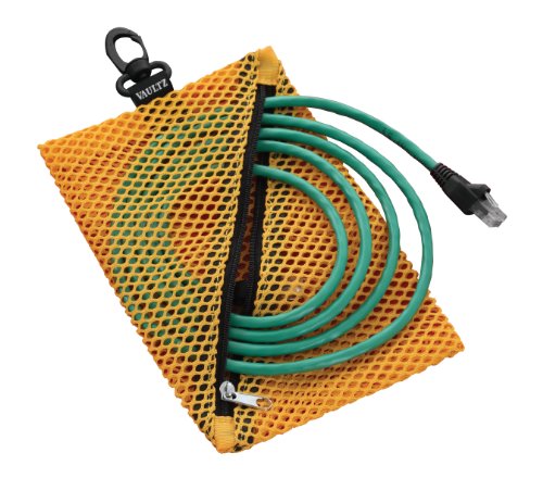 Vaultz Mesh Storage Bags, Assorted Colors and Sizes, 4 Bags (VZ01211)