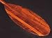 HAWAIIAN CANOE CURLY KOA PADDLE - 5.1 FT - HAWAIIAN DECOR