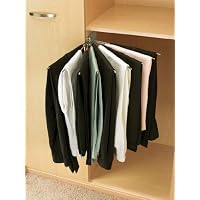 Rev-A-Shelf 16in Wire Fan Pants Rack Chrome