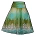 Apparel : Border A-line Skirt/ Tie Dye Green