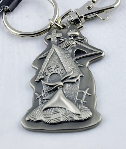 Jack Zero Nightmare Before Christmas Keychain Halloween