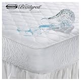 Beautyrest Waterproof Mattress Pad W/ Anti Allergen Fiber