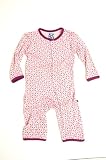 Kicky Pants Coverall 0-3 Months, Lotus Lattice