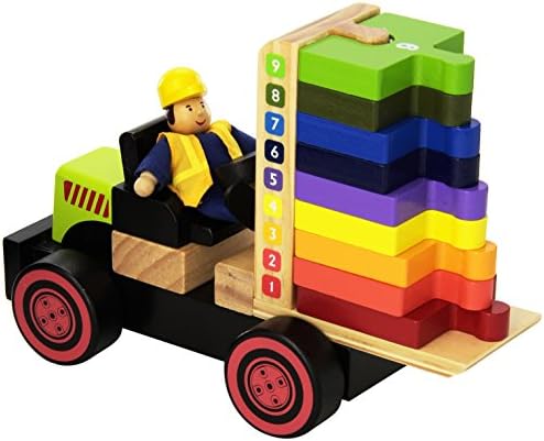 WISE OWL TOYS People Time Counting Forklift