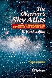 Buy : The Observers Sky Atlas: With 50 Star Charts Covering the Entire Sky