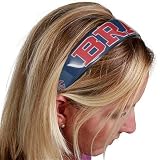 MLB Atlanta Braves Ladies Navy Blue Large Domed Headband