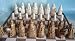 Isle of Lewis Chess Set and Walnut Folding Chess Board with Bonus DVD